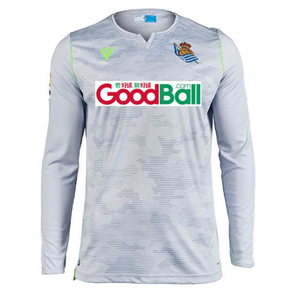 Replicas Camiseta Real Sociedad 1ª ML Portero 2019/20 Gris